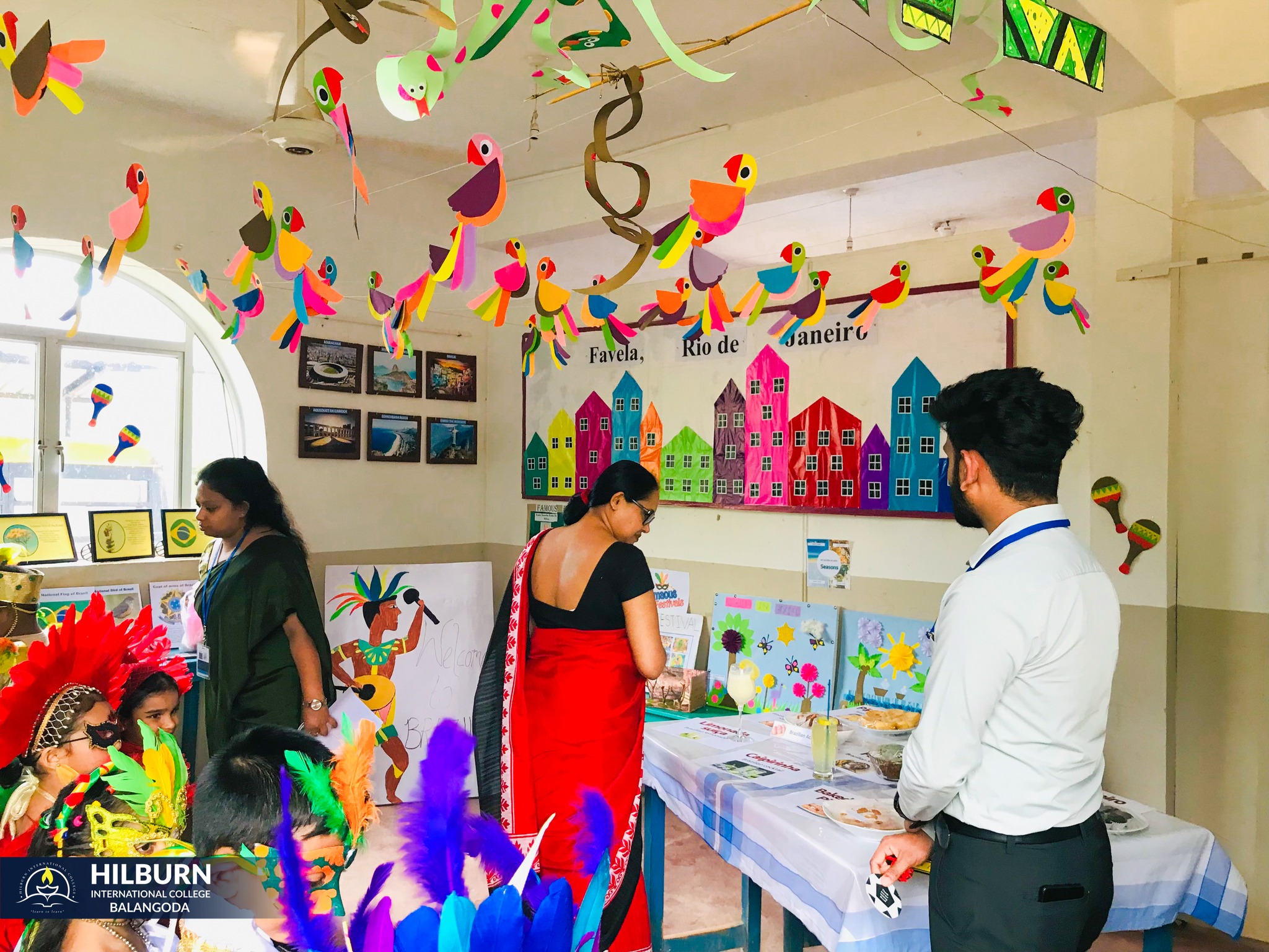 Brazil-Themed Exhibition of Grade 1C