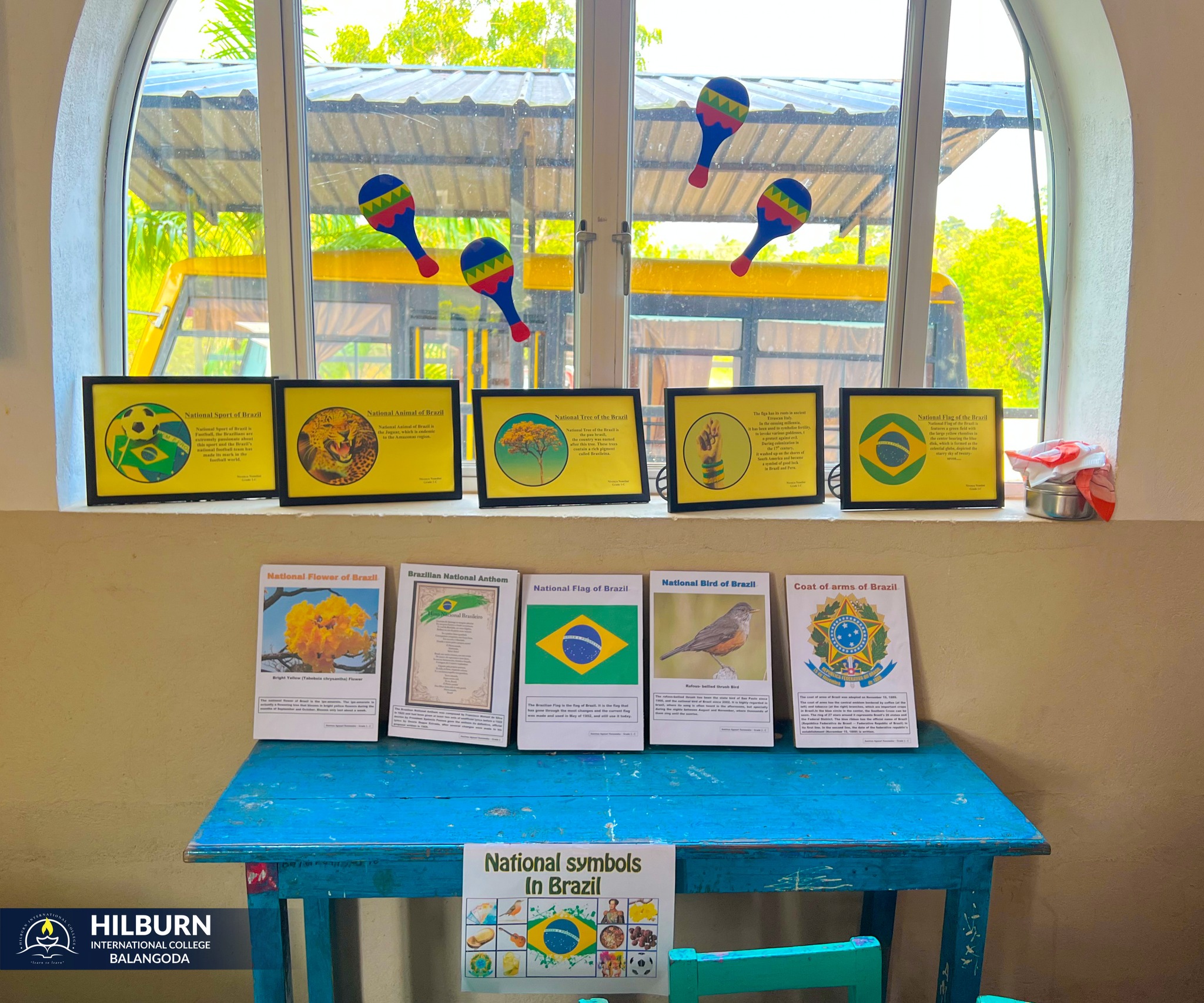 Brazil-Themed Exhibition of Grade 1C