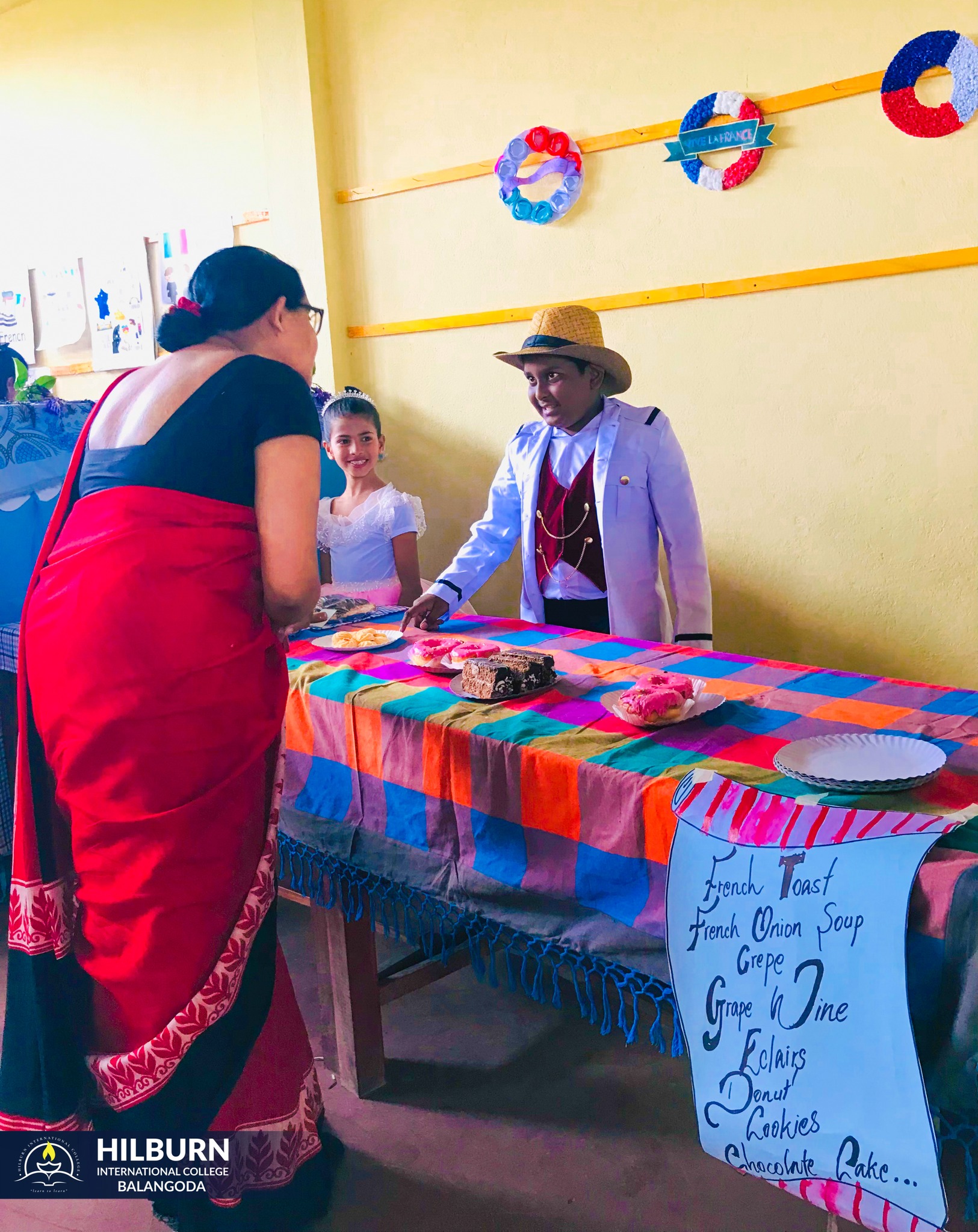 France-Themed Exhibition | Grade 5