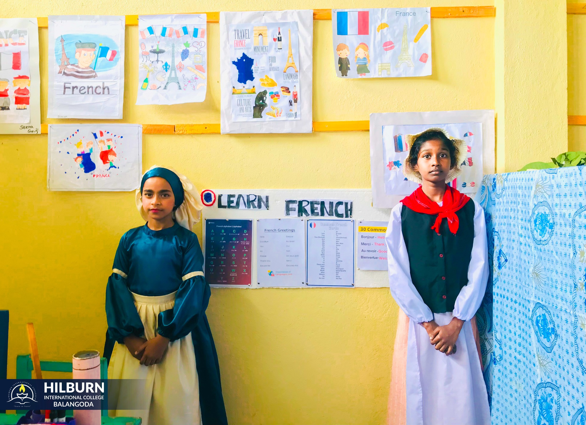 France-Themed Exhibition | Grade 5