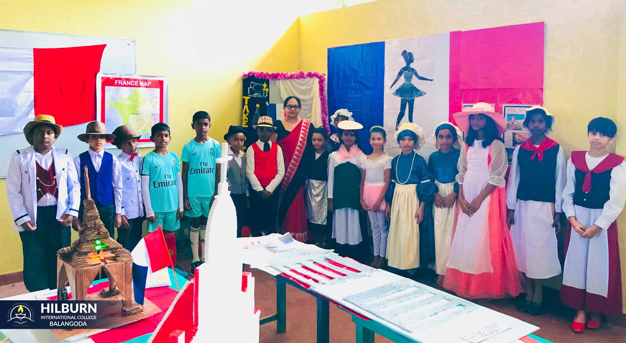 France-Themed Exhibition | Grade 5