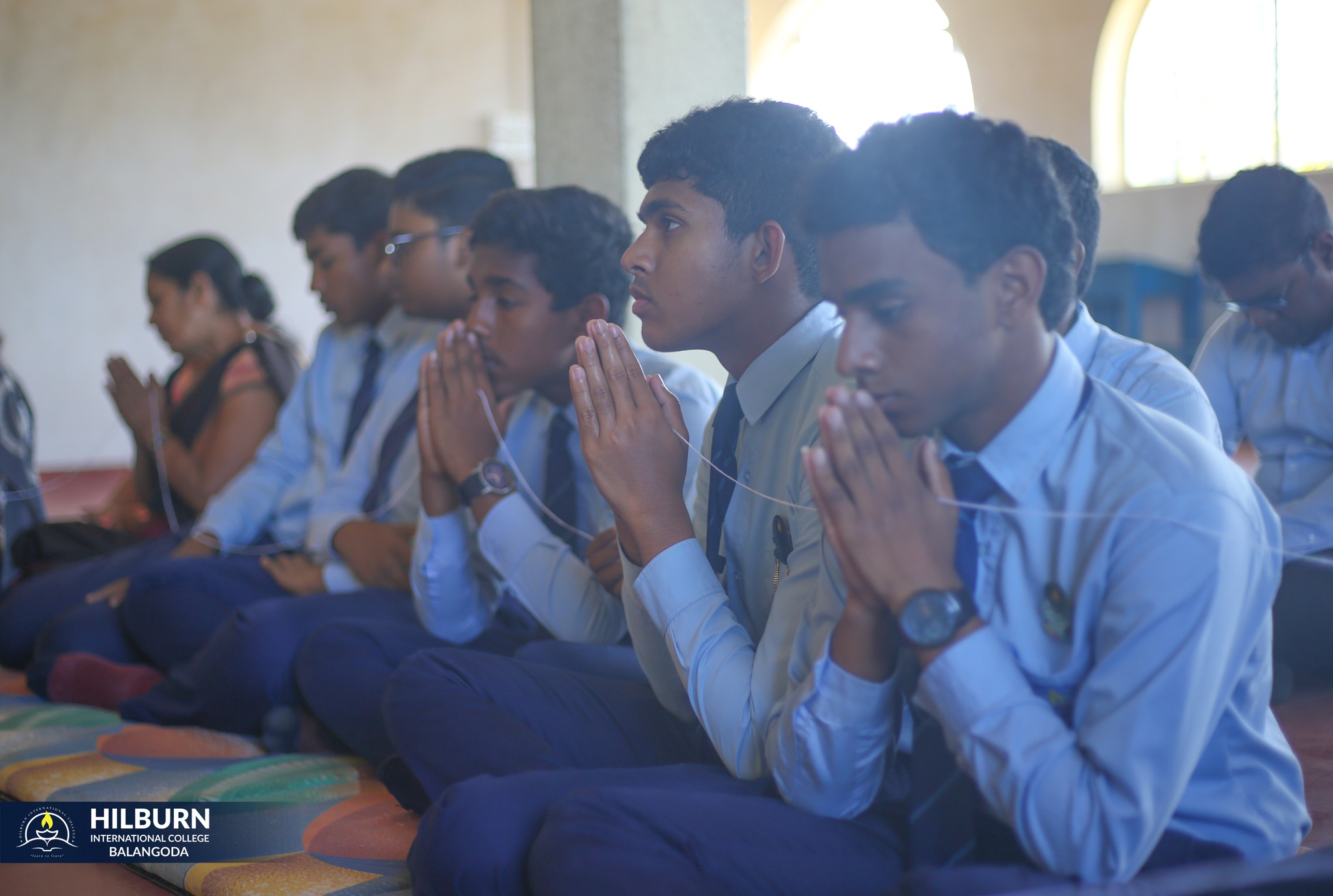 Religious Blessing Ceremony to Cambridge O/L Students