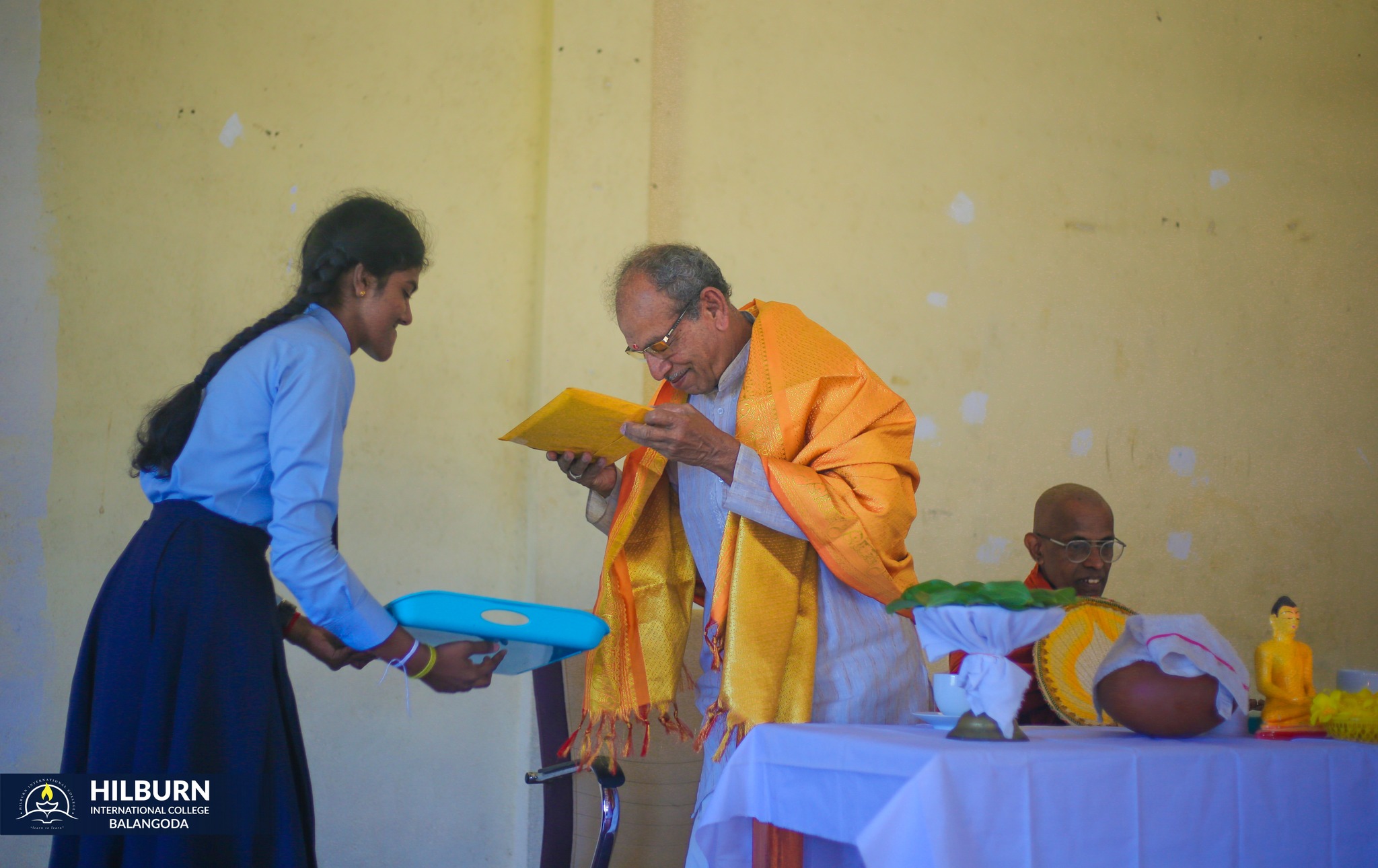 Religious Blessing Ceremony to Cambridge O/L Students