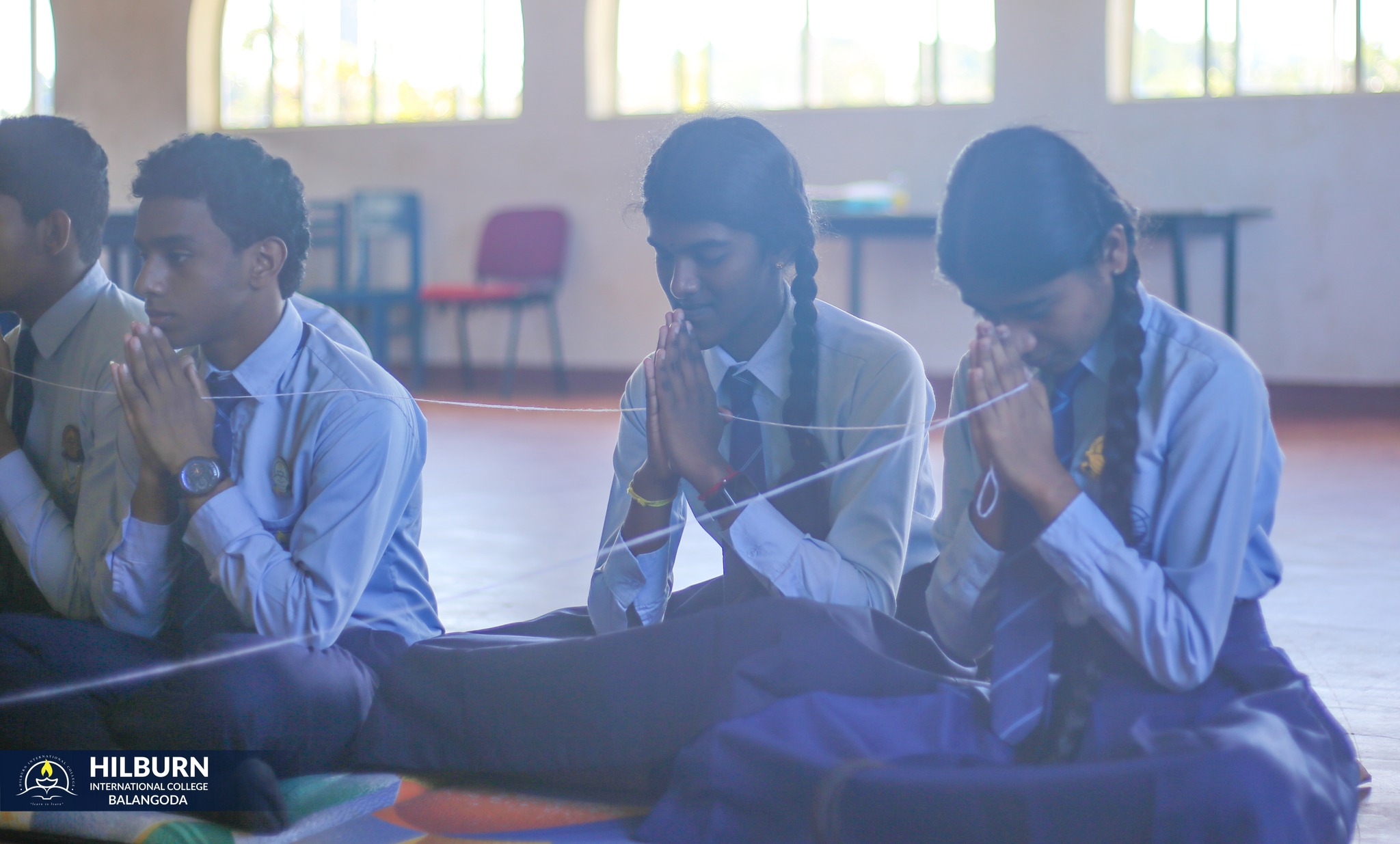 Religious Blessing Ceremony to Cambridge O/L Students