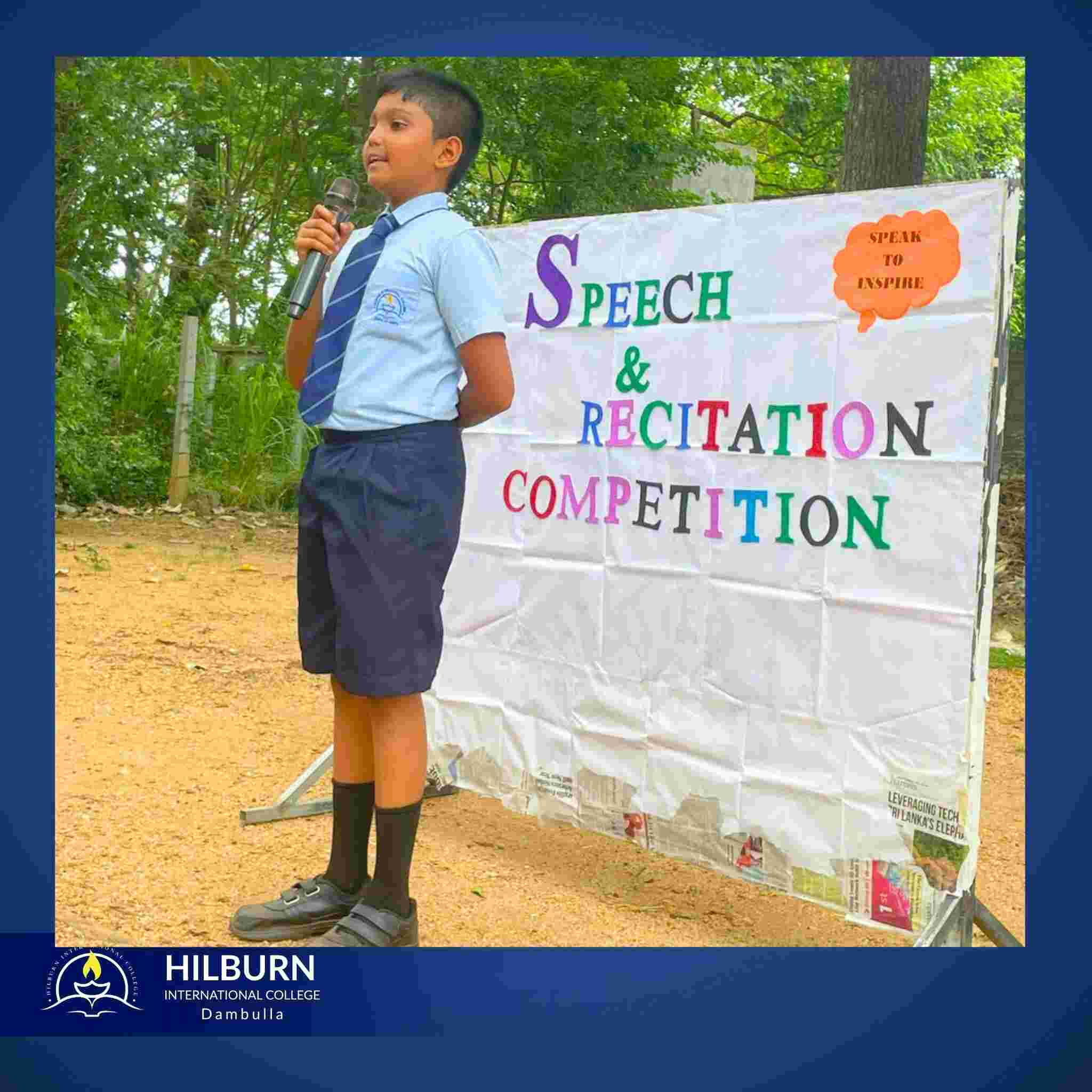 Speech and Recitation Competition 2025