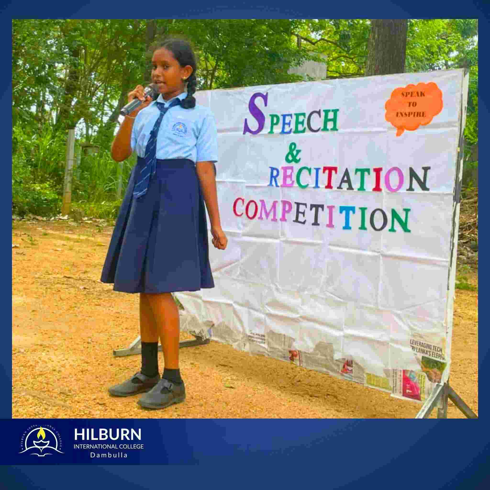 Speech and Recitation Competition 2025