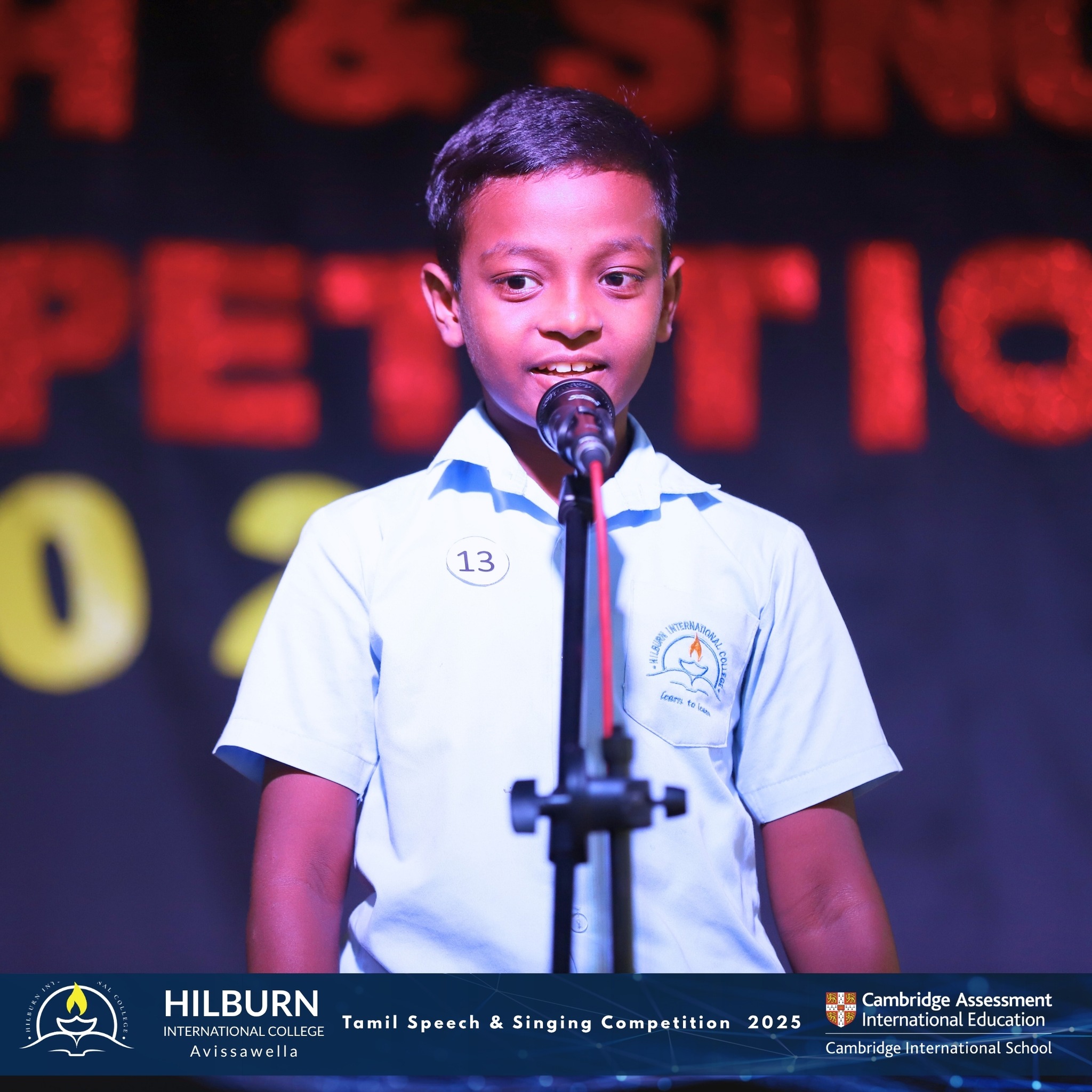 Tamil Speech and Singing Competition