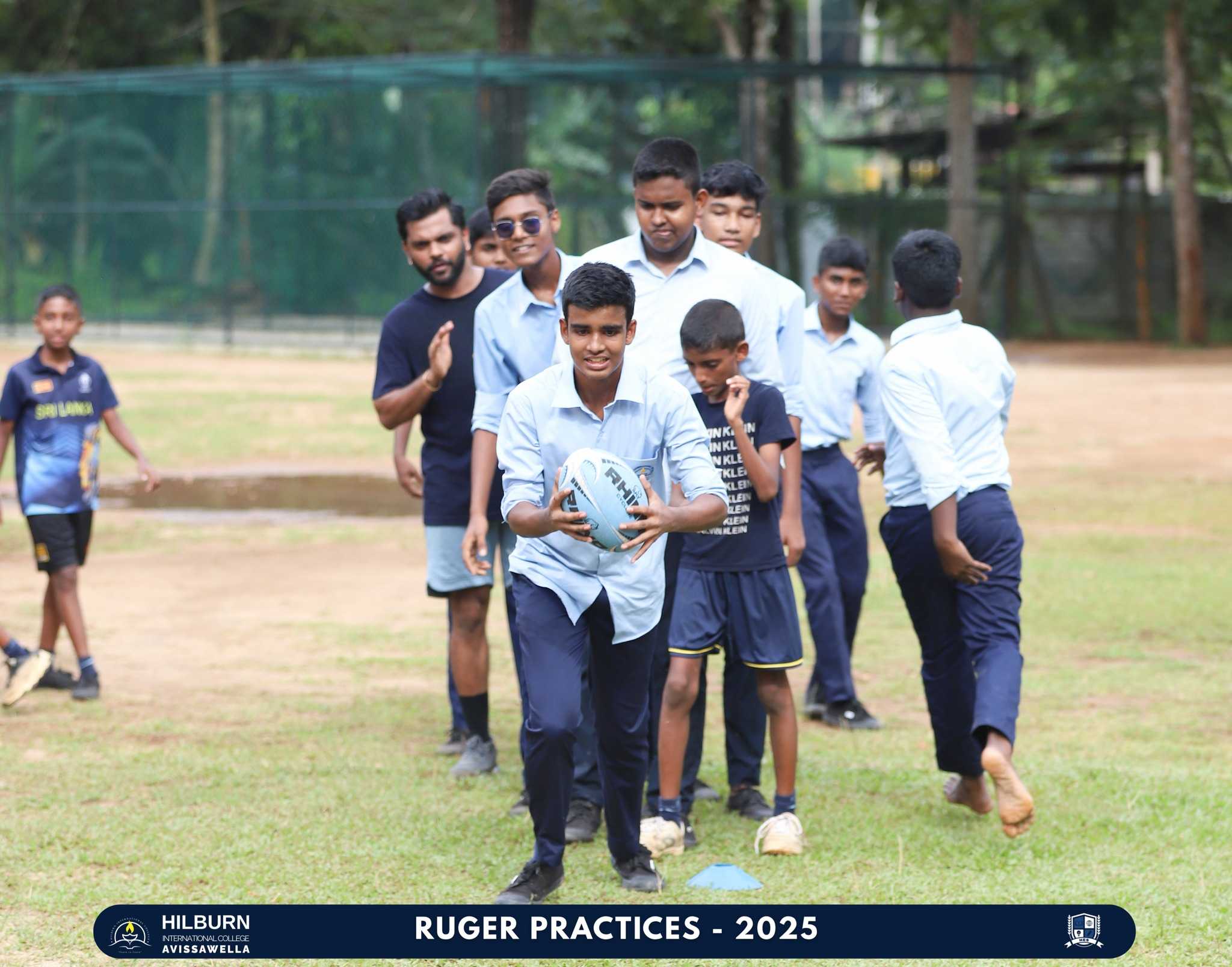 Rugby Practice Session