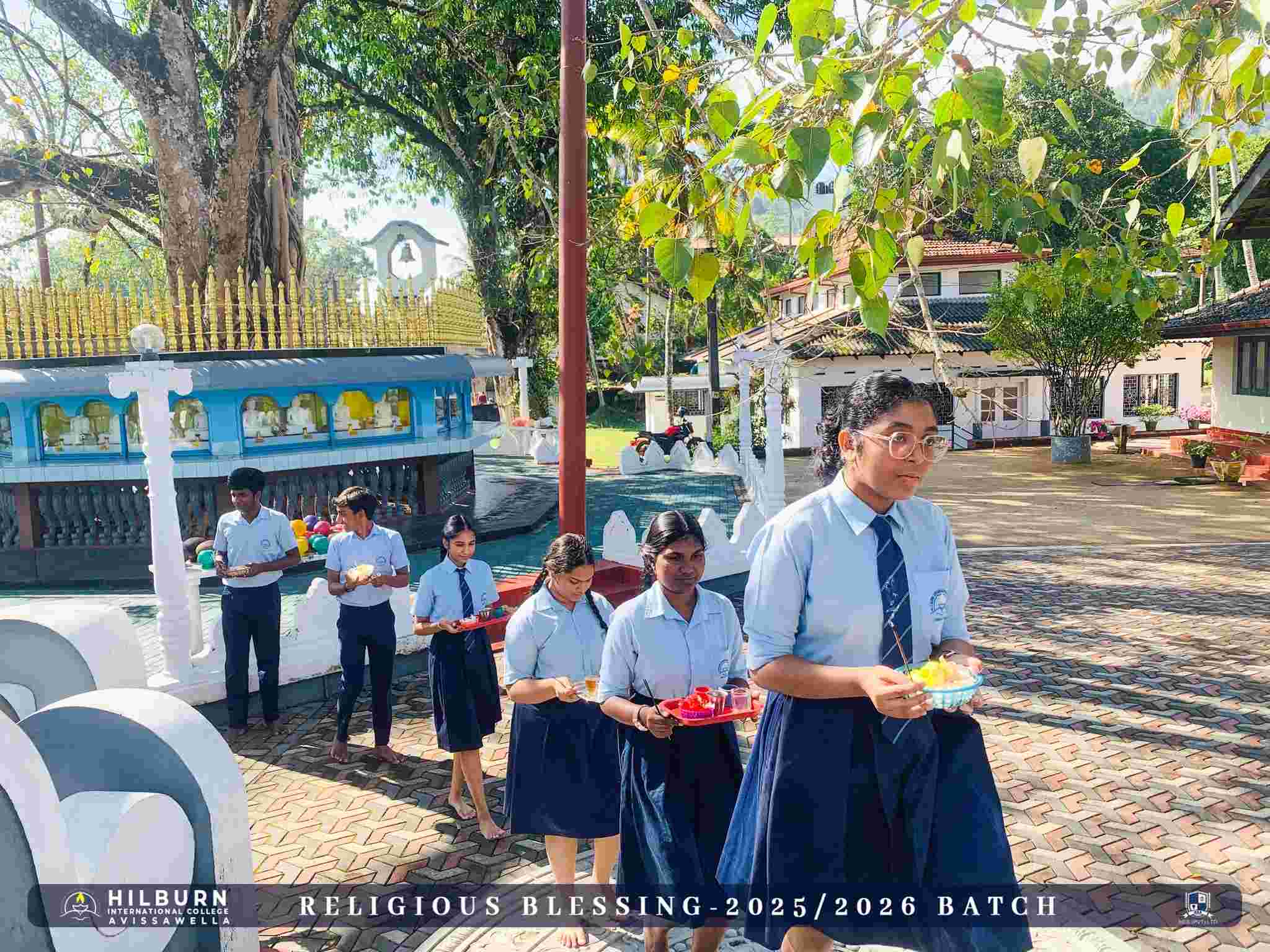 Religious Blessing for the 2025/26 Batch