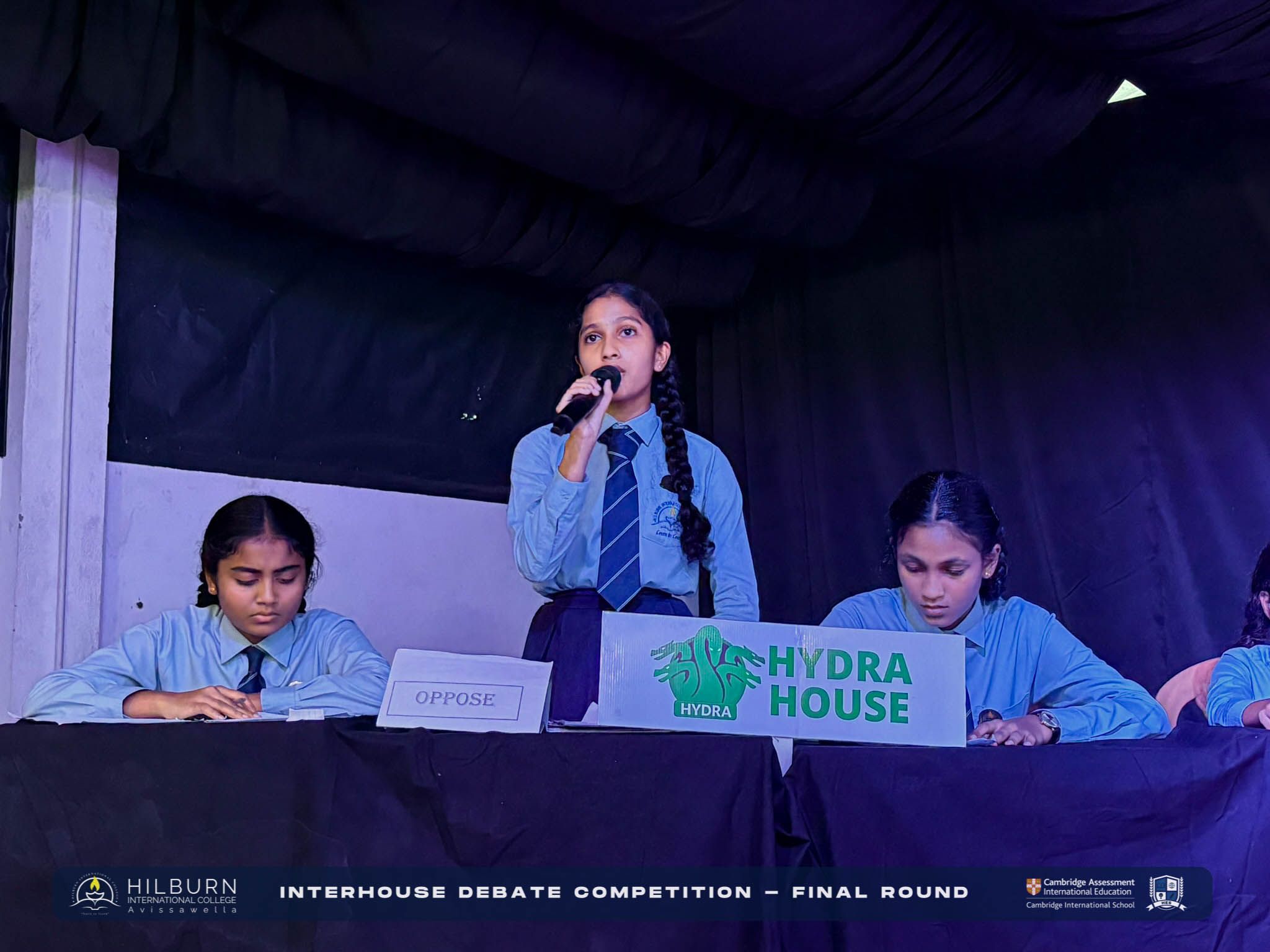 Inter House English Debate Competition Final Round