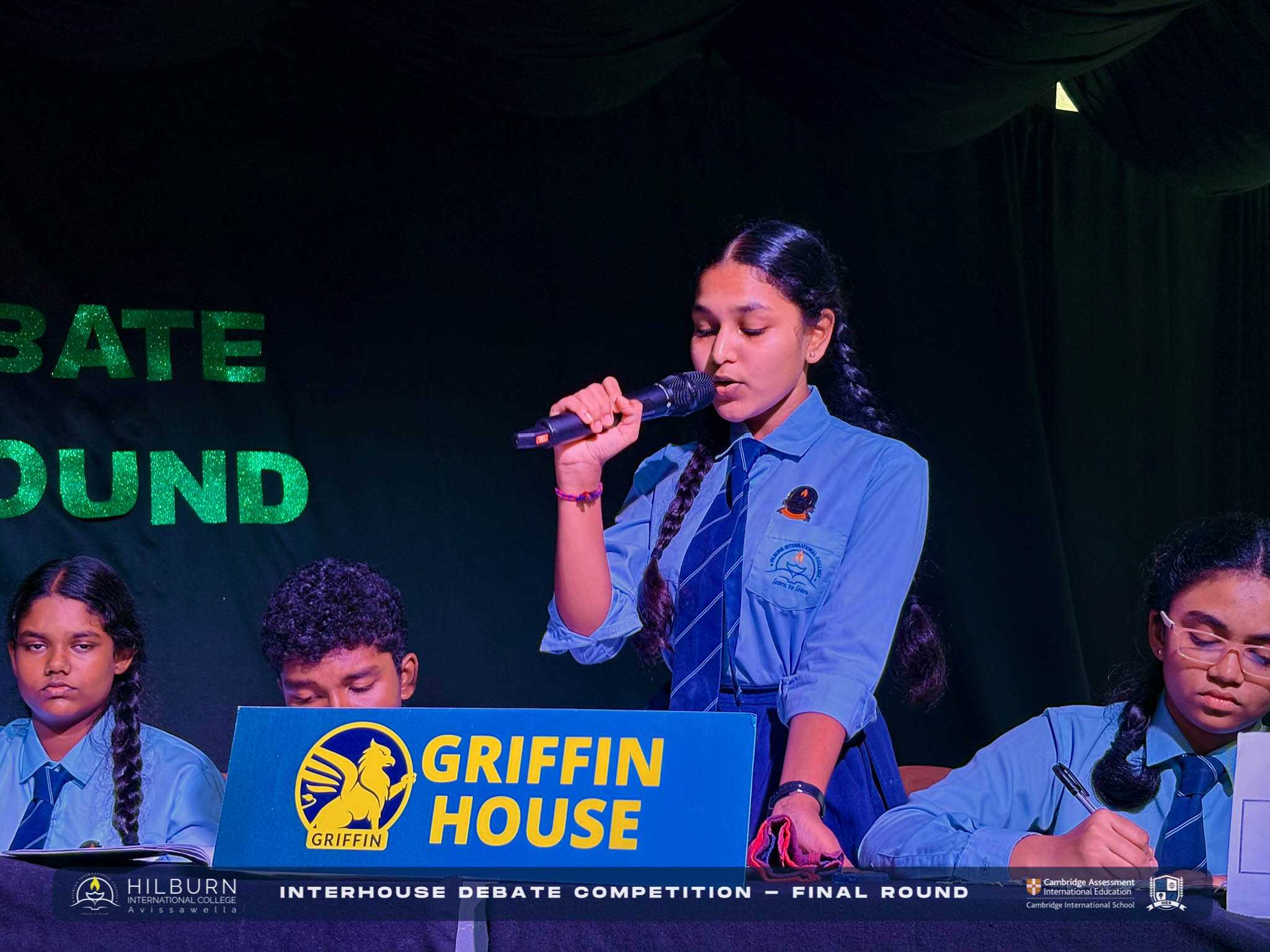 Inter House English Debate Competition Final Round