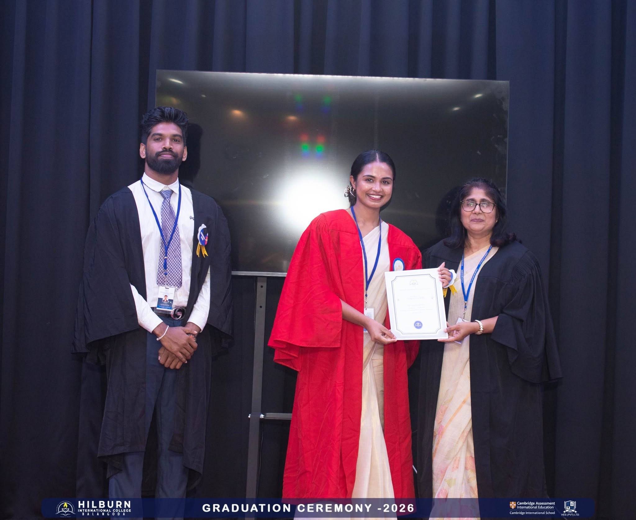 HILBURN INTERNATIONAL COLLEGE – BALANGODA  GRADUATION CEREMONY 2026